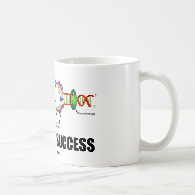 Mug Codé Pour Réussite (Réplication De L'ADN) (Droite)