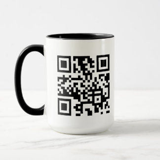 Mug Code QR personnalisé