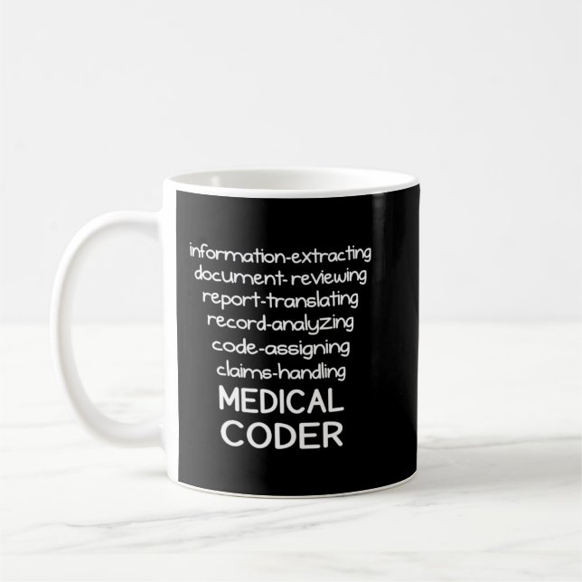Mug Coder Médicale Codeur Médicale Biller Nurse.png (Gauche)