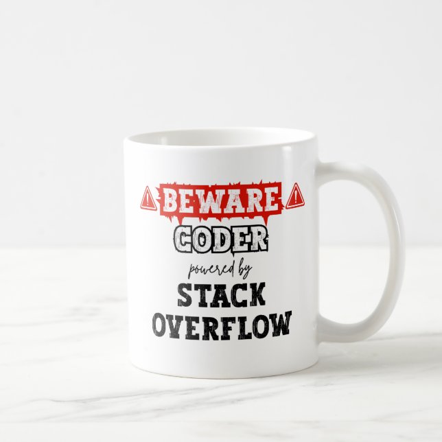 Mug Codeur alimenté par débordement de pile | Programm (Droite)