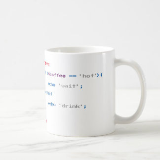 Mug Codeur de café de PHP