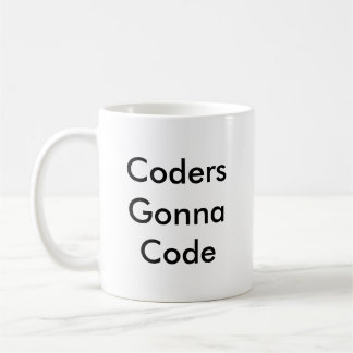 Mug Codeurs de cadeau drôle de codeur 'allant à Code