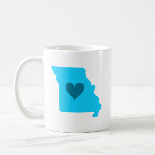 Mug Coeur bleu dans l'État du Missouri