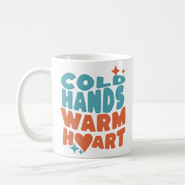 Mug Coeur chaud à mains froides - Massage / Soins infi (Gauche)