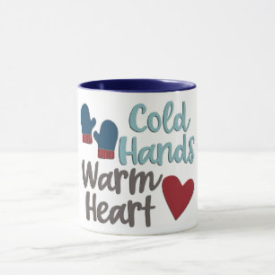 Mug Coeur chaud des mains froides