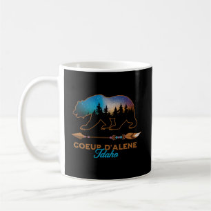 Mug Coeur D'Alene Idaho Ours Starry Night Travel