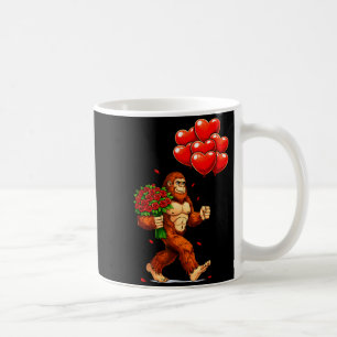 Mug Cœur d'amour de la Saint-Valentin Bigfoot drôle Sa