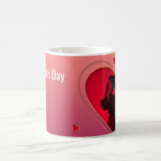 Mug Cœur d'amour - Design de coupe romantique se tenan