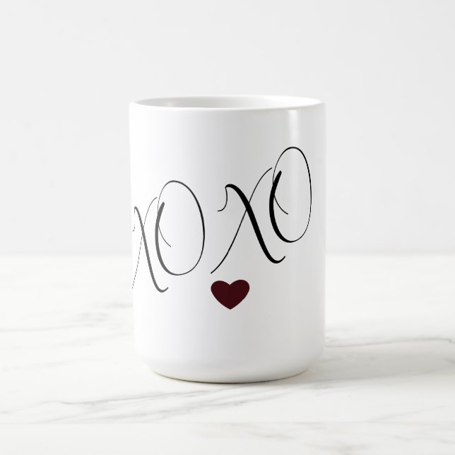 Mug Coeur d'amour XOXO (Centre)