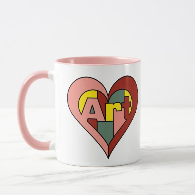 Mug Coeur d'art (Gauche)