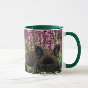 Mug Coeur de Bouledogue Français French Bulldog