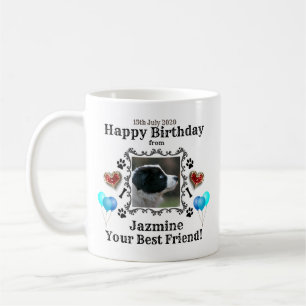 Mug Coeur de chien d'anniversaire