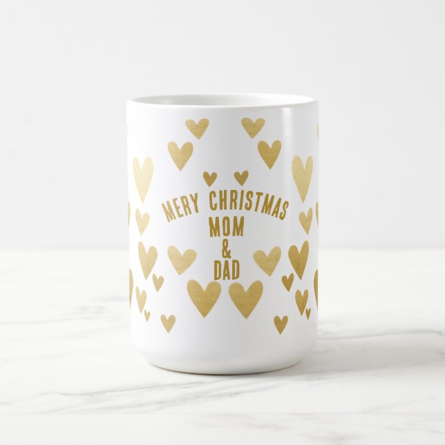 Mug Coeur d'or, Noël blanc (Centre)