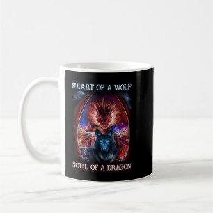 Mug Coeur d'une âme de loup de dragon