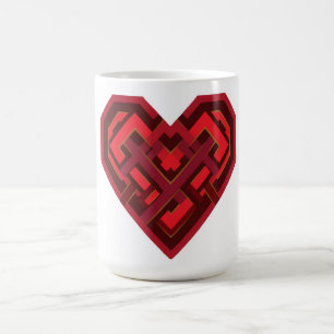 Mug Cœur entrelacé d'amour