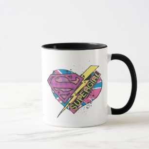 Mug Coeur et boulon supergirl