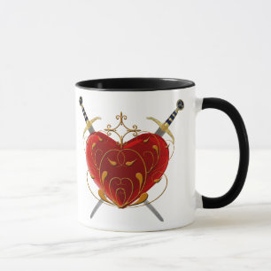 Mug Coeur Et Daggers