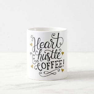 Mug Coeur, hâte et café
