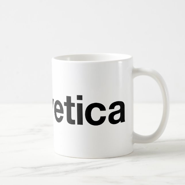 Mug Coeur I helvetica (Droite)
