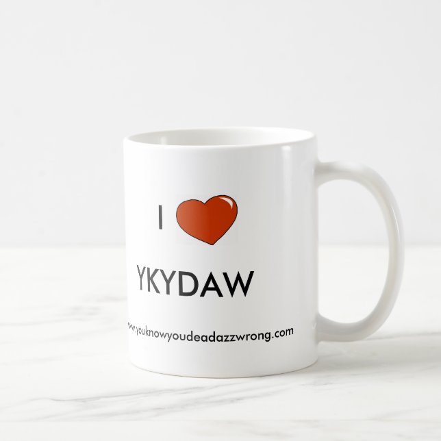 Mug coeur, I, YKYDAW, www.youknowyoudeadazzwrong.com (Droite)