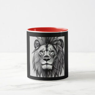 Mug Coeur Lion