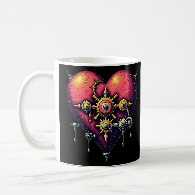 Mug Coeur mécanique (Gauche)