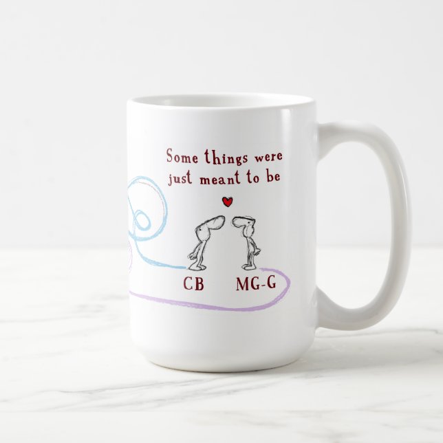 Mug "Coeur MG-G de CB " (Droite)