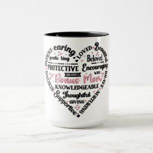 Mug Cœur Mignon/Maman Bonus