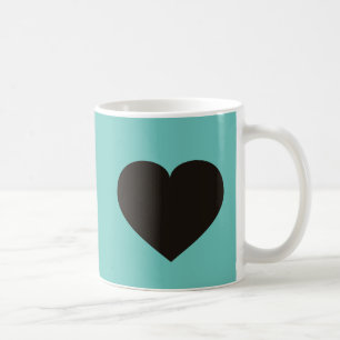 Mug Coeur noir