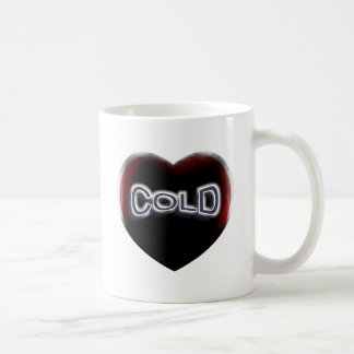 Mug Coeur noir froid