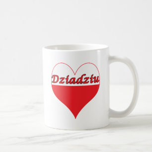 Mug Coeur polonais de Dziadziu