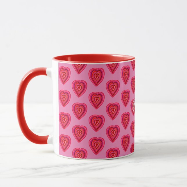 Mug coeur rouge (Gauche)