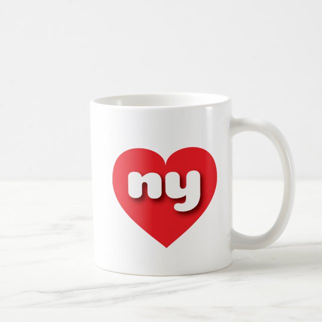 Mug Coeur rouge de New York - J'aime (Droite)