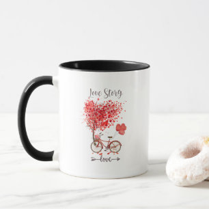 Mug coeur rouge pour ma Saint-Valentin