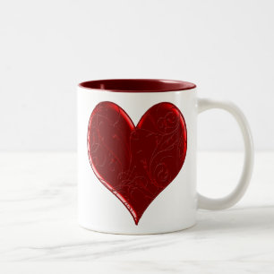 Mug Coeur superposé