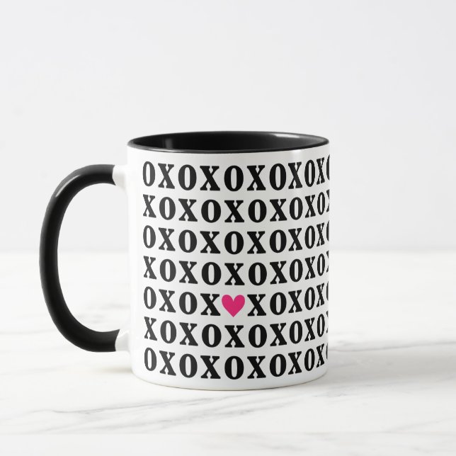Mug Coeur XOXO (Gauche)