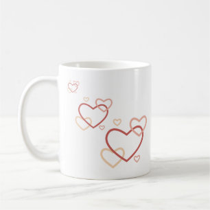Mug Cœurs Calmes – Tasse de Chocolat Chaud Calme