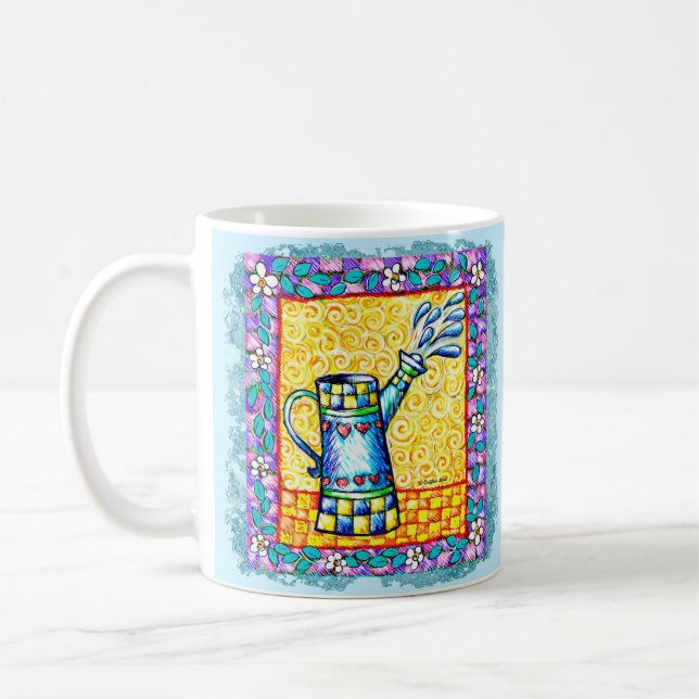 Mug Cœurs d'arrosoir (Gauche)