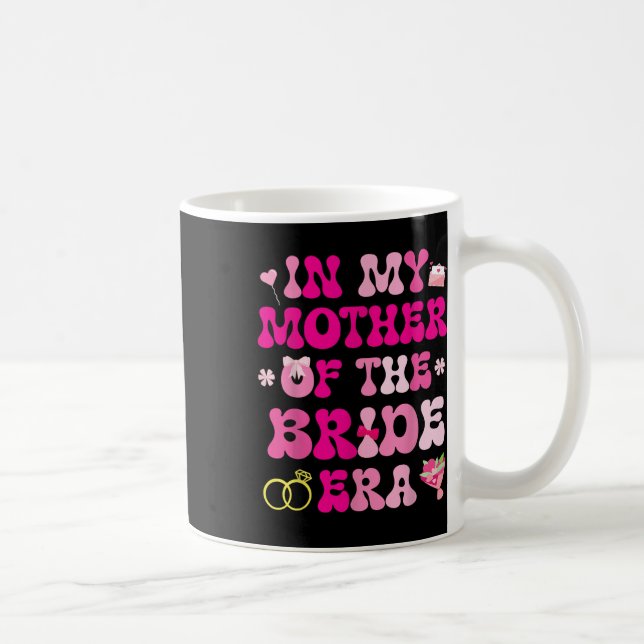 Mug Cœurs De Fleurs De Mariage Dans Ma Mère De La (Droite)