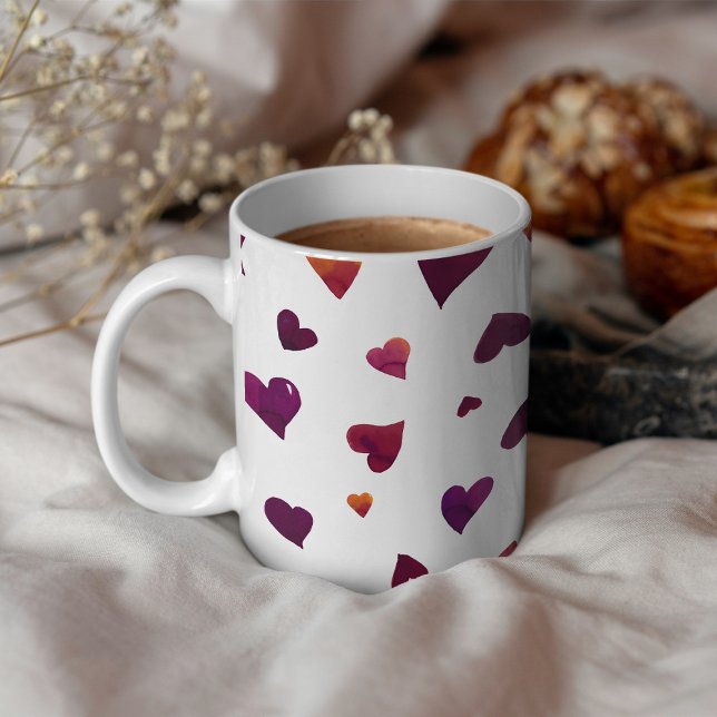 Mug Coeurs de la Saint Valentin - Bourgogne (Créateur téléchargé)