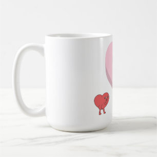 Mug "Cœurs de l'amour" ou "Cœurs de la Saint-Valentin"