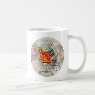 Mug Coeurs de lapin blanc Alice Classic
