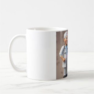 Mug Coeurs de soins, Mains de guérison : Siroter avec 