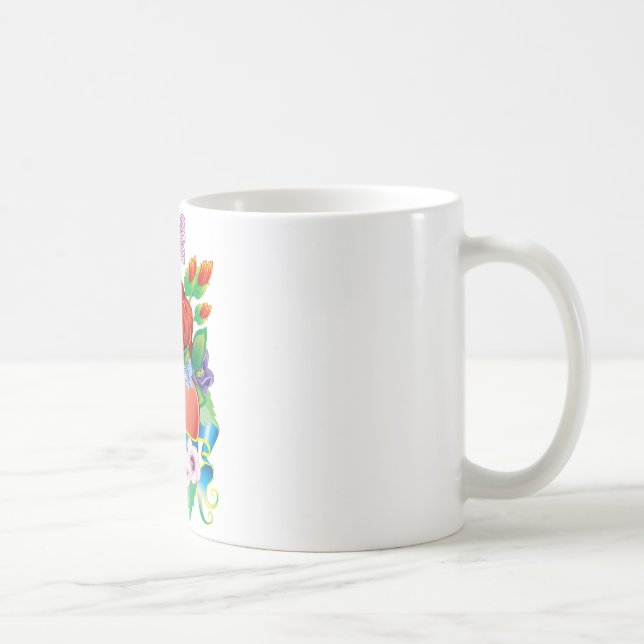 Mug Coeurs de tatouage rose (Droite)