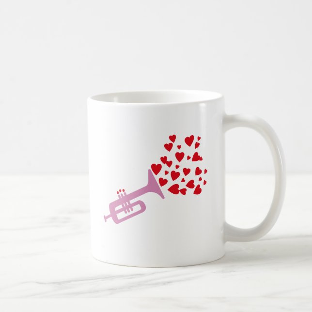 Mug Coeurs de trompette (Droite)