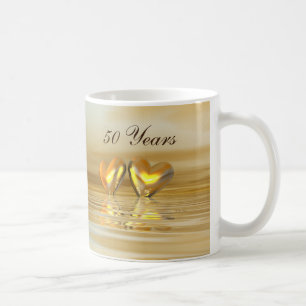 Mug Coeurs d'or