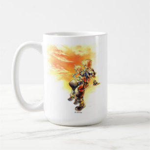 Mug Coeurs du Royaume II   Roxas & Sora Mangeant des g