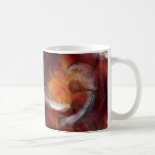 Mug Coeurs et Rose