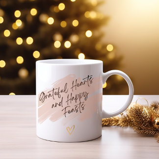 Mug Coeurs gracieux et fêtes heureuses