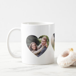 Mug Coeurs photo personnalisés 3